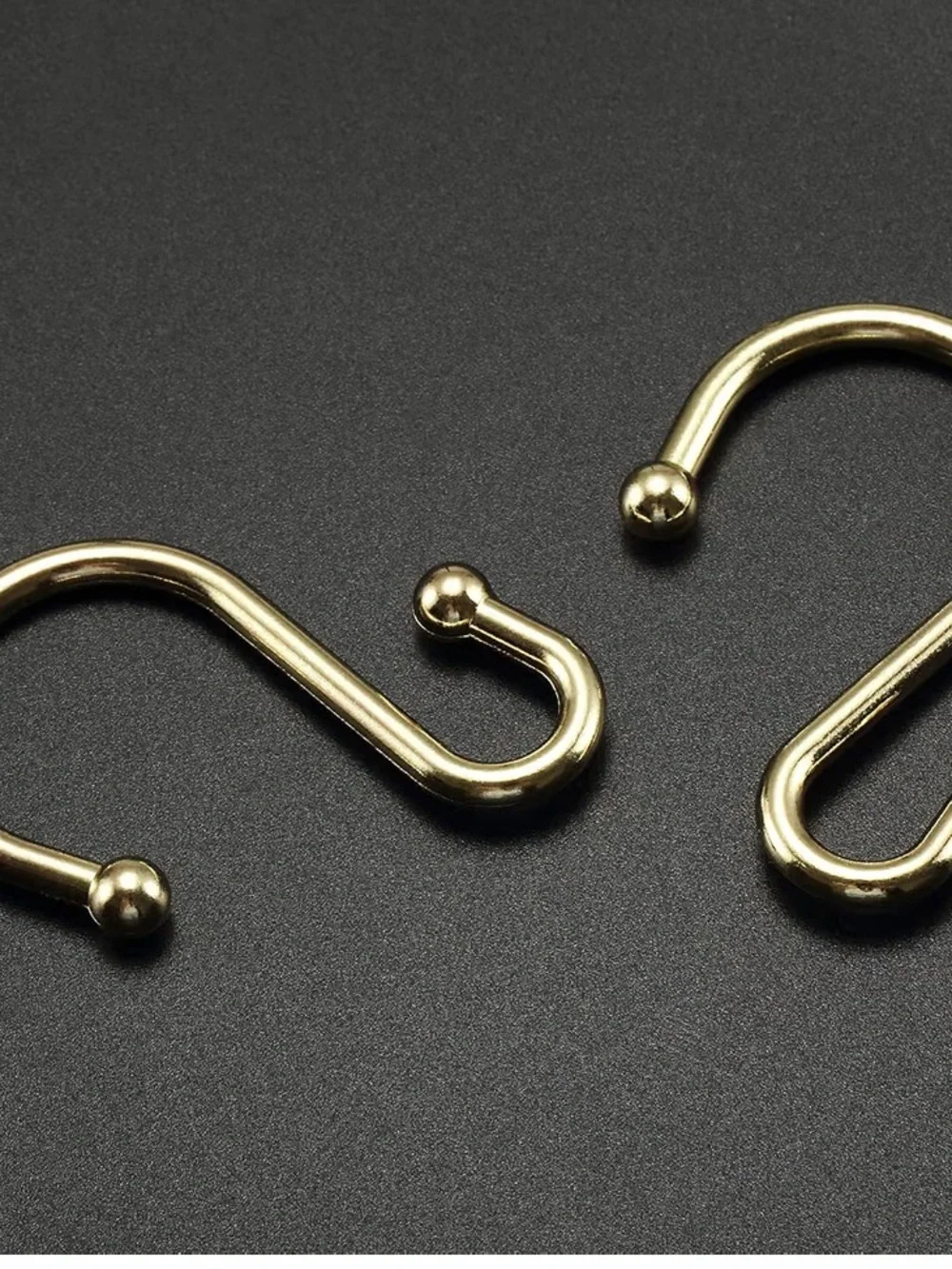 Gold Shower Curtain Hook - Metal